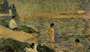 Georges Seurat Bathers of Asnieres France oil painting artist